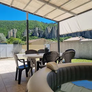Maison Avec Jacuzzi Et Vue Sur Les Penitents Hébergement de vacances